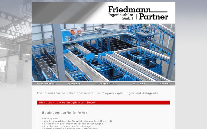 Skjámynd af friedmann-p.de
