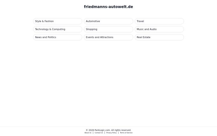 Ekrānuzņēmums no friedmanns-autowelt.de