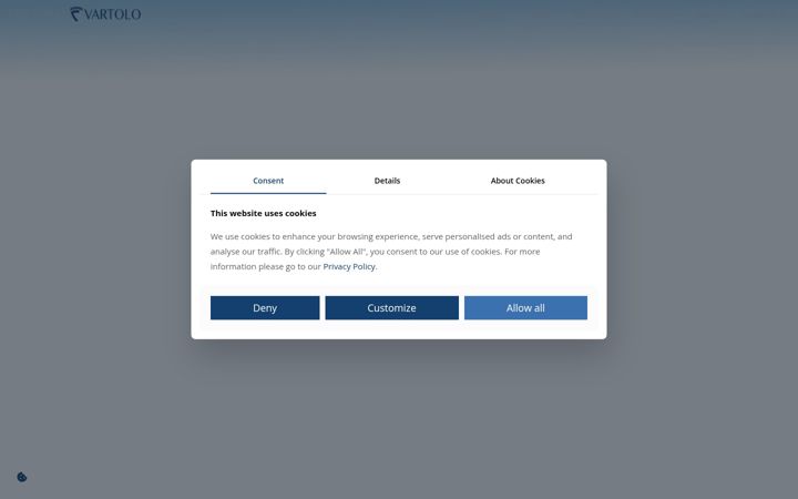 Screenshot of friedmanvartolo.com
