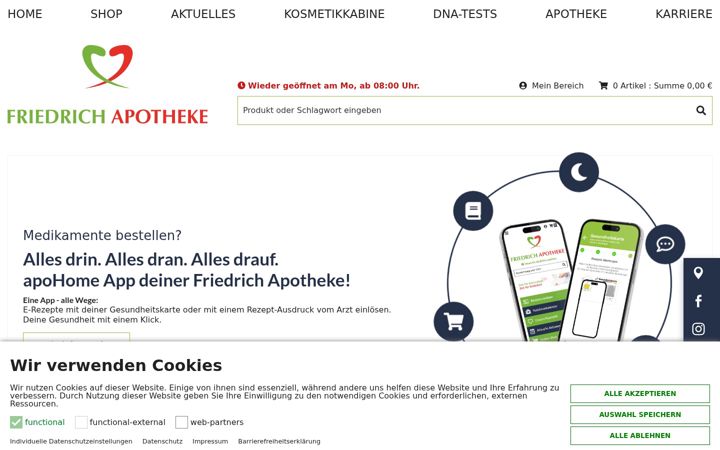Ekrānuzņēmums no friedrich-apotheke-bl.de