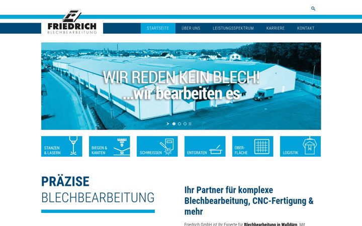 Ekrānuzņēmums no friedrich-blech.de