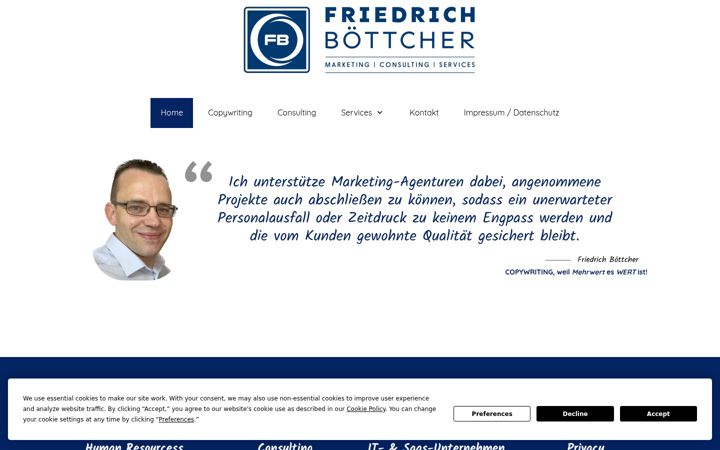 Ekrānuzņēmums no friedrich-boettcher.de