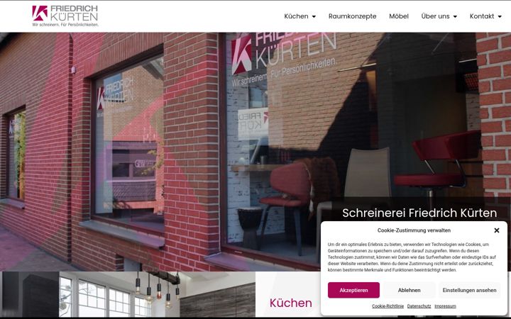 Screenshot of friedrich-kuerten.de