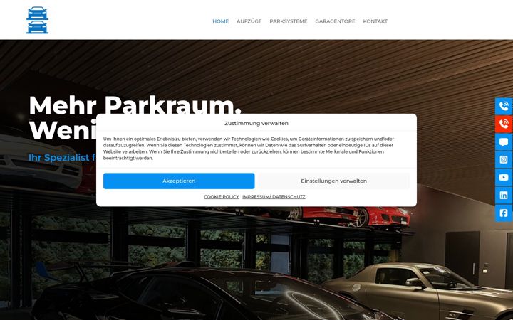 Screenshot of friedrich-lift.com