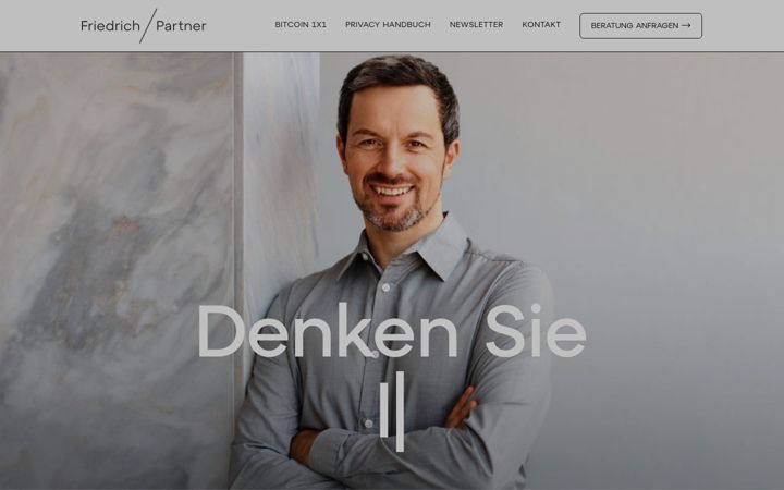 Screenshot of friedrich-partner.de