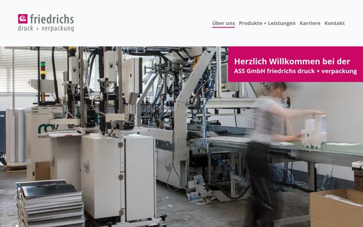 Screenshot of friedrichsdruck.de