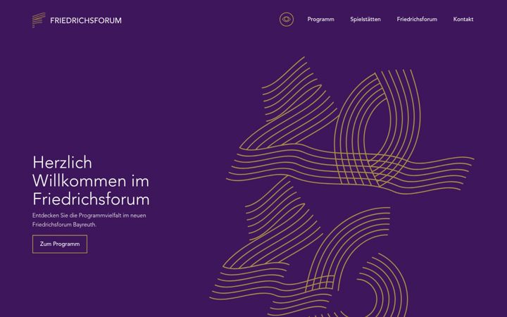 Screenshot of friedrichsforum.de