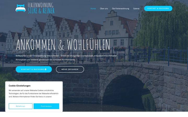 Screenshot of friedrichstadt-ferienwohnung.de