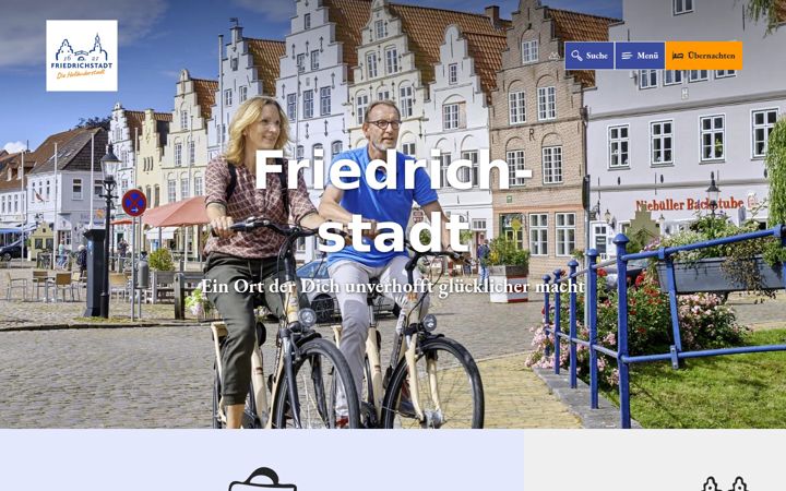 Screenshot of friedrichstadt.de