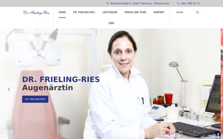 Screenshot of frieling-ries.de