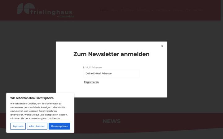 Screenshot of frielinghaus-ensemble.de