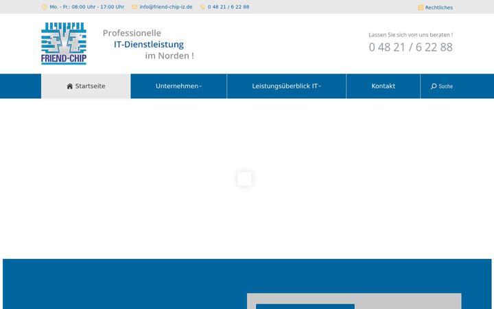 Screenshot of friend-chip-iz.de