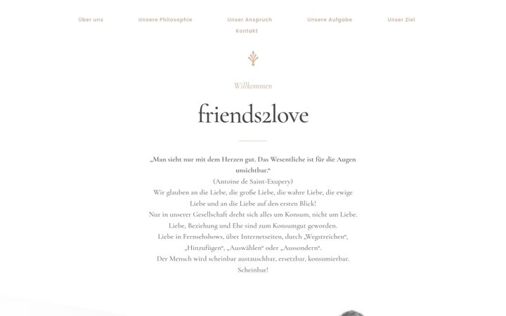 Screenshot of friends2love.com