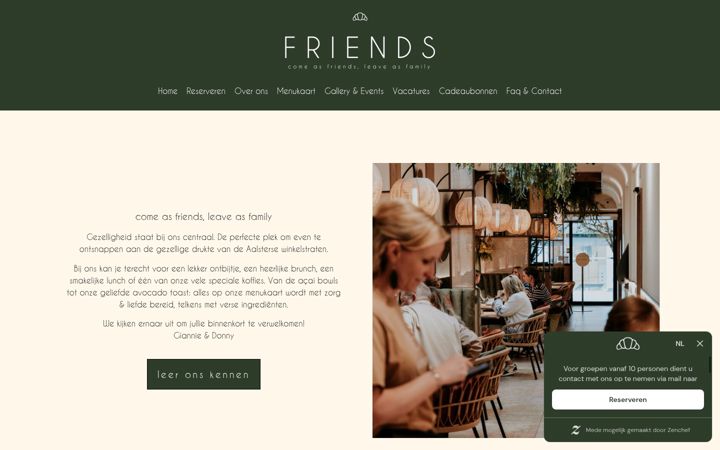 Screenshot του friendsaalst.be