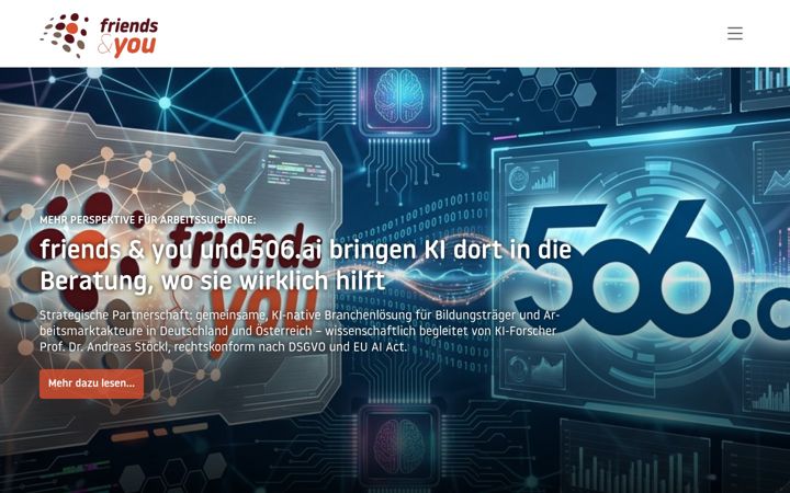 Screenshot of friendsandyou.com