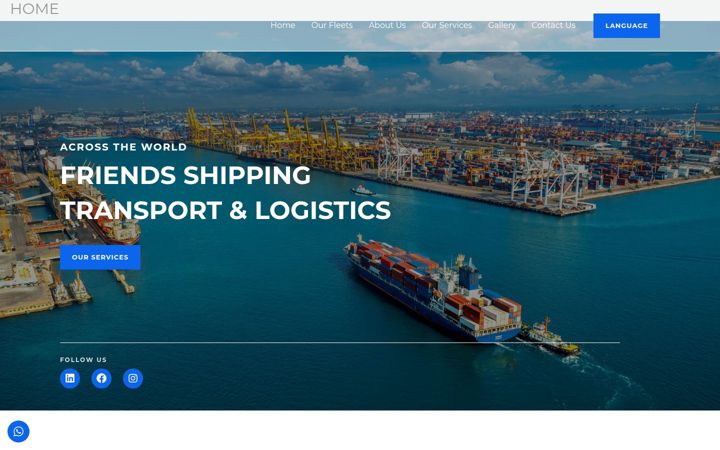 Screenshot of friendsshippingco.com
