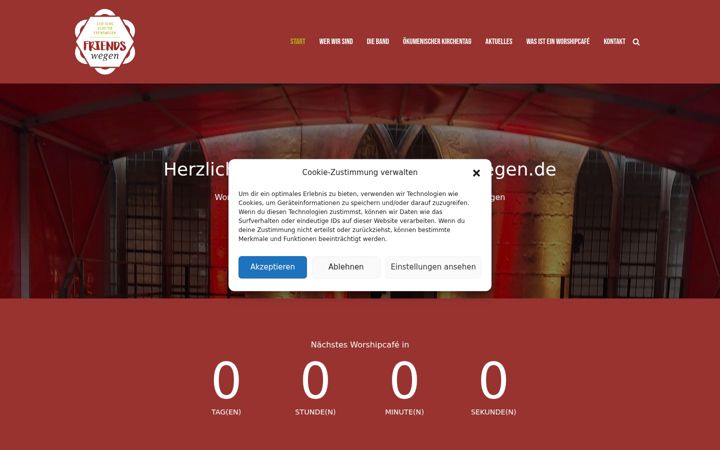 Screenshot of friendswegen.de