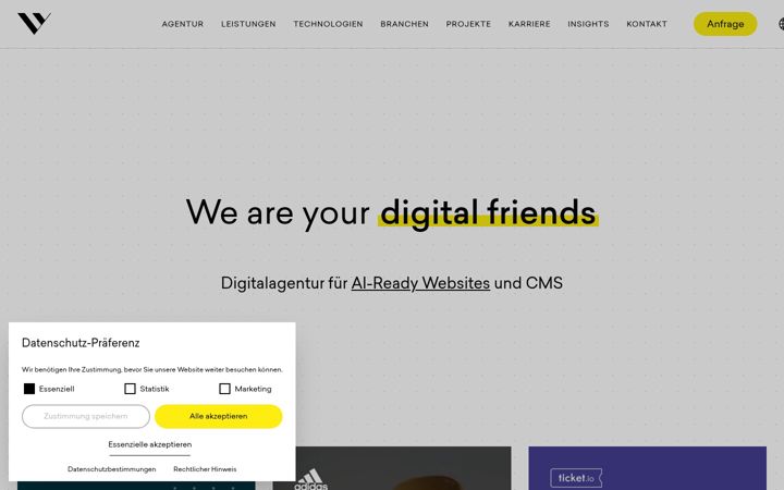 Screenshot of friendventure.de