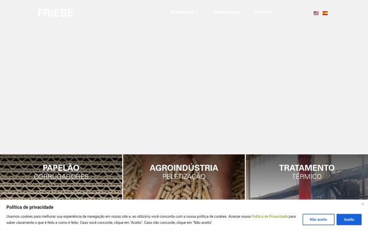 Captura de pantalla de friese.com.br