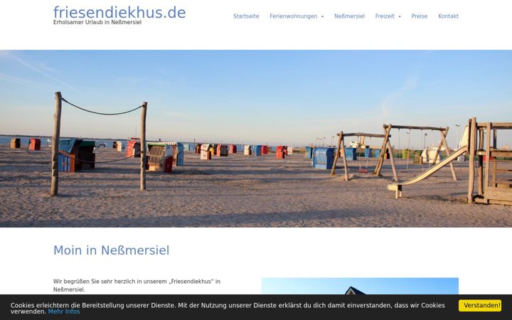 Screenshot of friesendiekhus.de