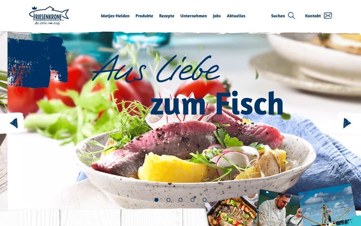 Screenshot of friesenkrone.com