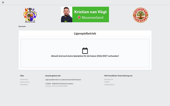 Screenshot of friesensport-ergebnisse.de