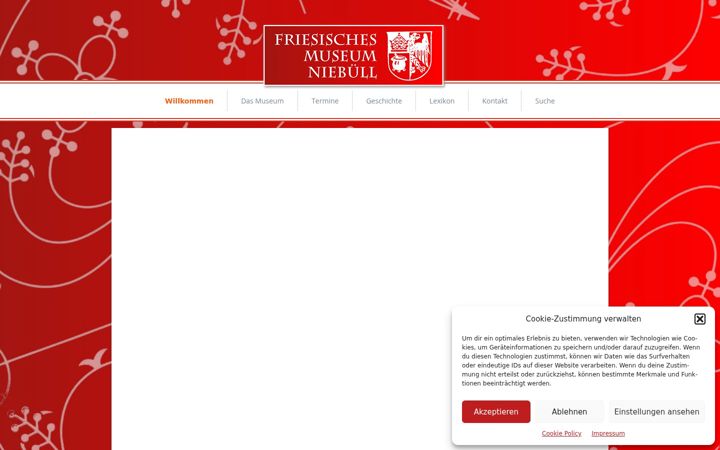 Screenshot of friesisches-museum.de