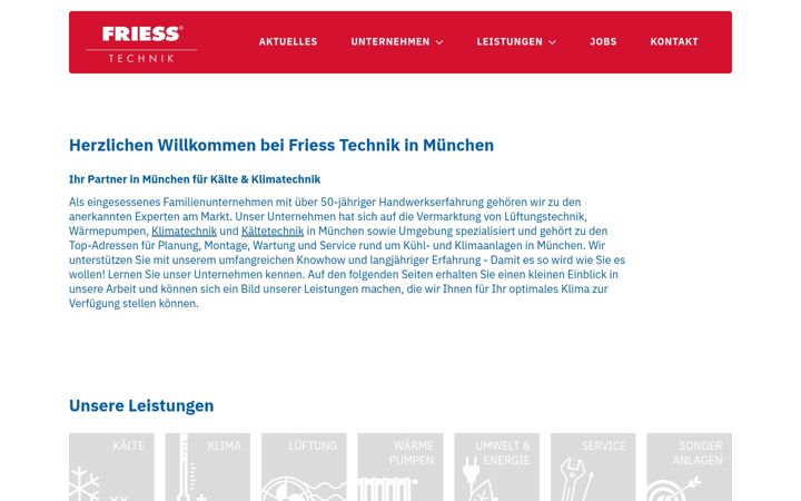 Screenshot of friess-technik.de