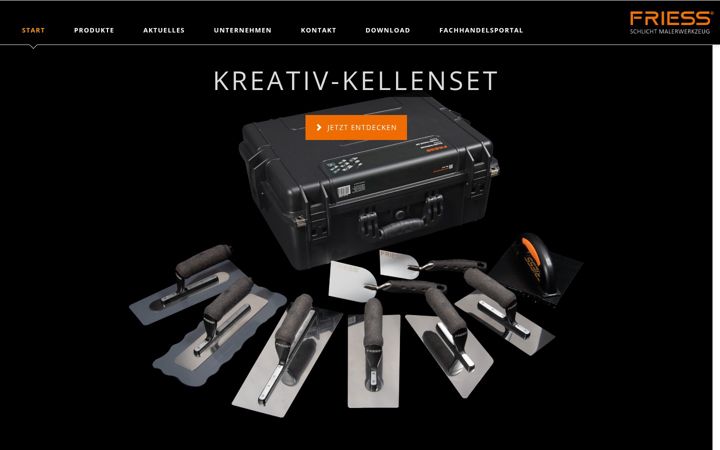 Screenshot of friess-techno.de