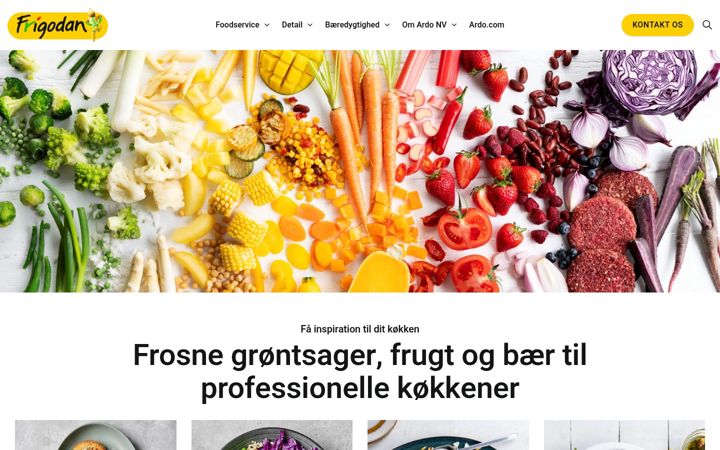 Screenshot of frigodan.dk