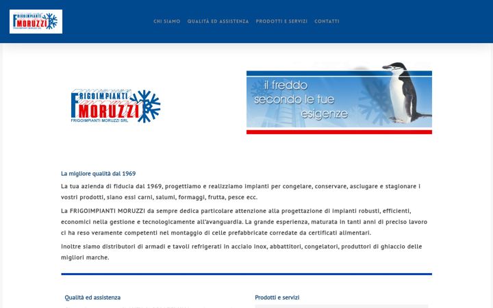 Screenshot of frigoimpianti.com