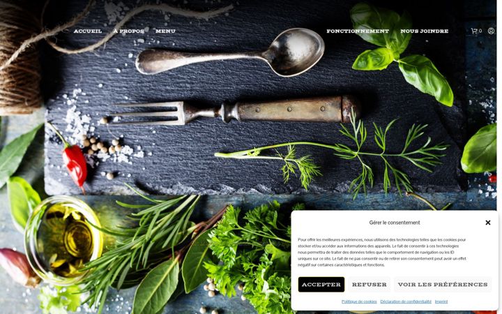 Screenshot of frigoquiroule.com