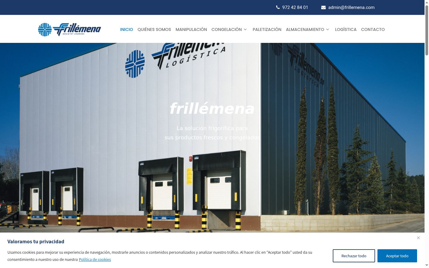 Screenshot tal-banner tal-kunsens muri qabel kwalunkwe interazzjoni