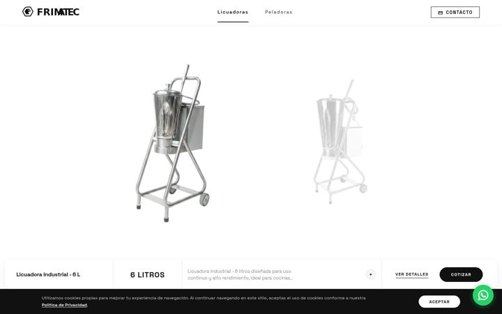 Screenshot of frimatecperu.com
