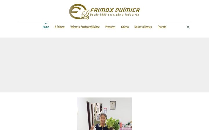 Captura de pantalla de frimoxquimica.com.br