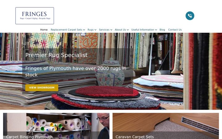 Screenshot of fringesofplymouth.co.uk