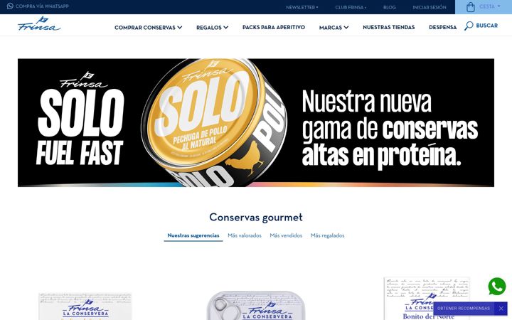 Screenshot ta' frinsa.es