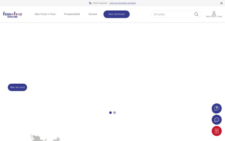 Screenshot of frisch-frost.de