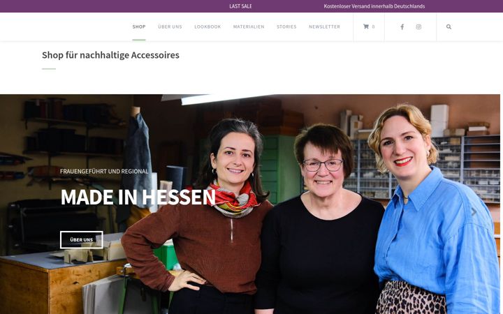 Screenshot of frisch-shop.de