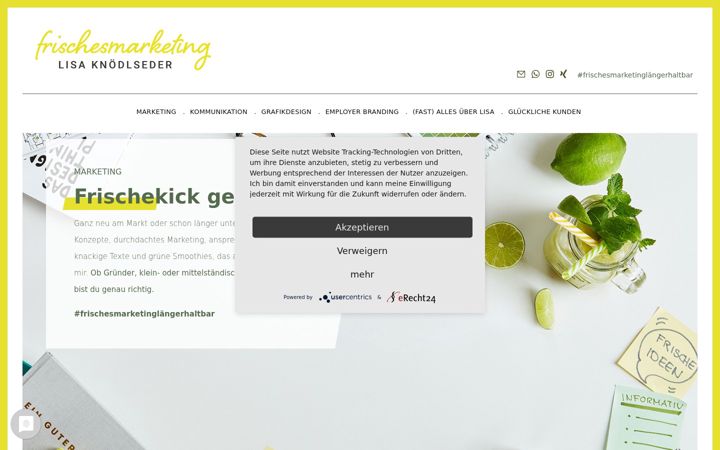 Screenshot of frischesmarketing.de