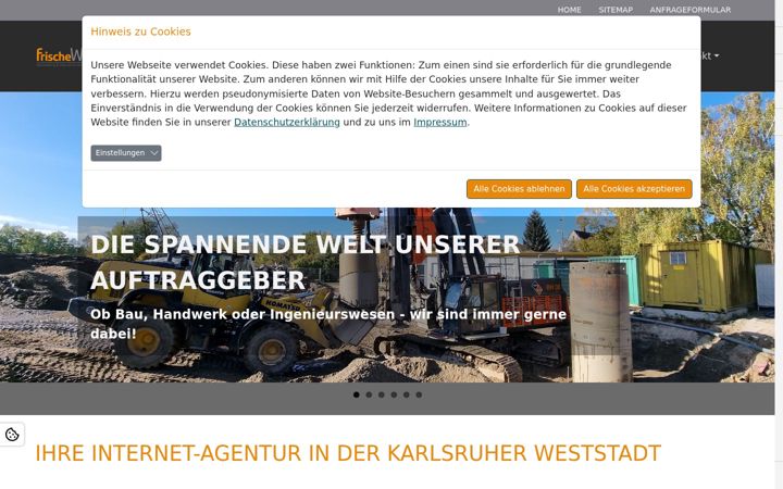 Screenshot of frischewelt.net
