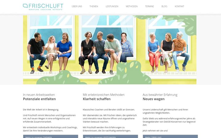 Screenshot of frischluft-beratung.de