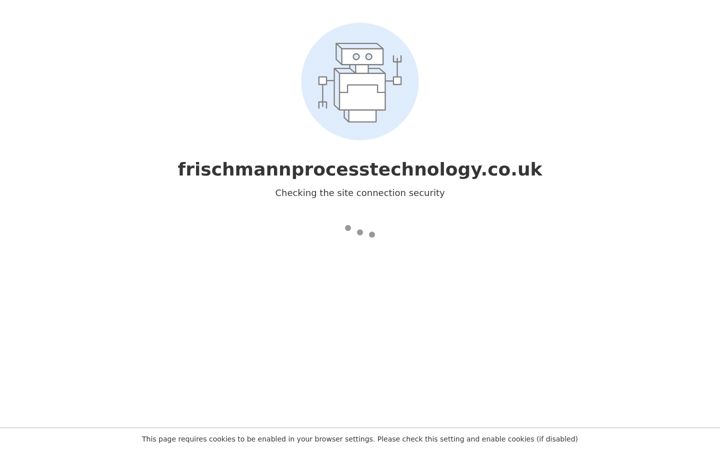 Screenshot of frischmannprocesstechnology.co.uk