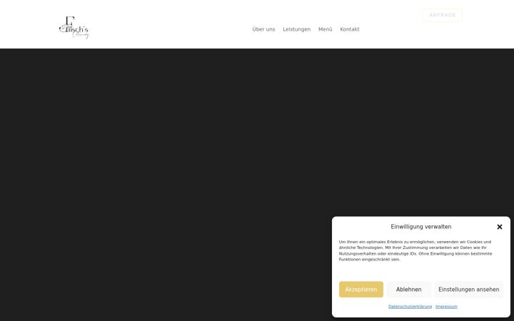 Screenshot of frischs-catering.de