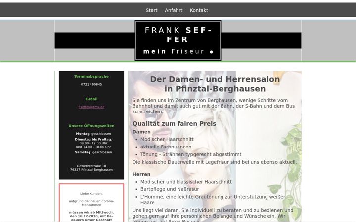 Screenshot of friseur-berghausen.de