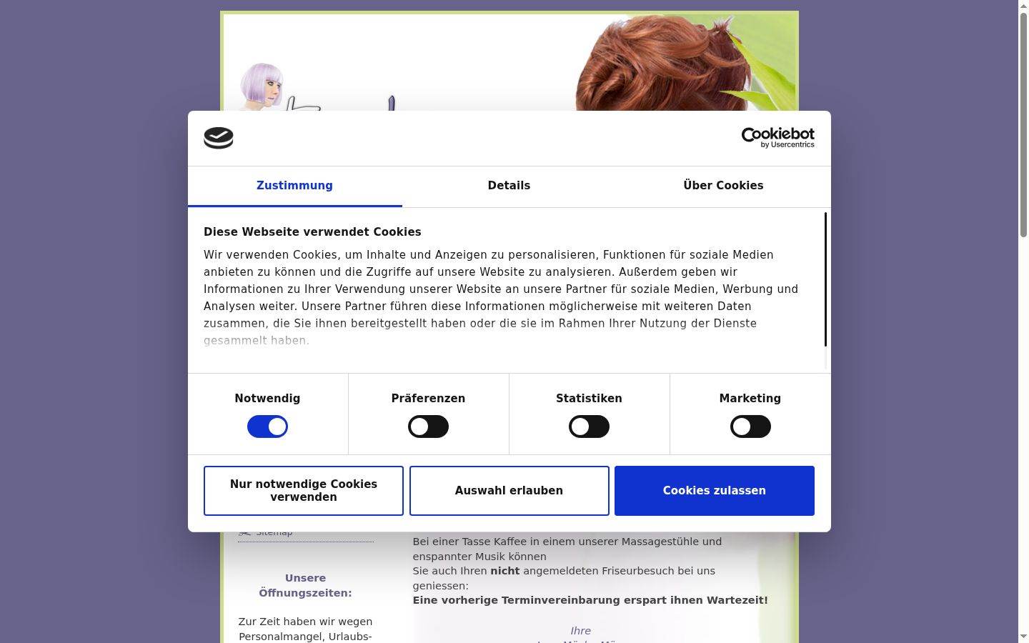 Snímka obrazovky banera súhlasu zobrazeného pred akoukoľvek interakciou