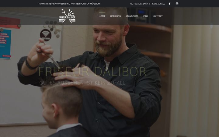 Screenshot of friseur-dalibor.de