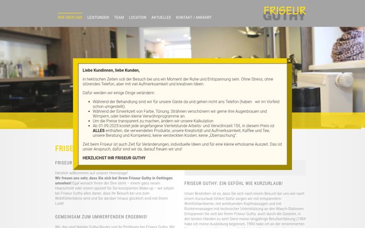 Screenshot of friseur-guthy-oettingen.de