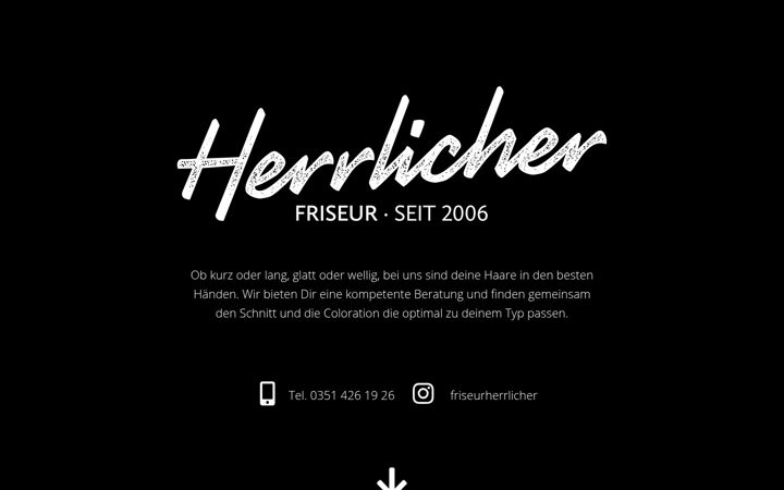 Screenshot of friseur-herrlicher.de