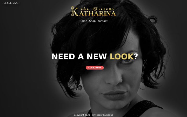 Screenshot of friseur-katharina.de